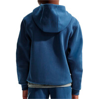 Nike sudadera niño K NSW CLUB FLC HDY HBR vista trasera