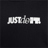 Nike sudadera niño K NSW CLUB FLC HDY JDI HBR vista detalle