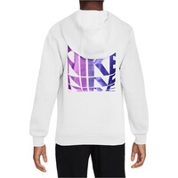Nike sudadera niño K NSW CLUB FLC HDY JDI HBR vista trasera