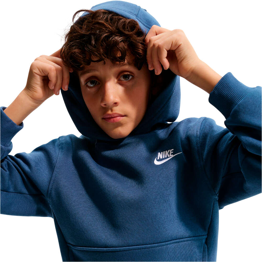 Nike sudadera niño K NSW CLUB FLC HDY LBR 03