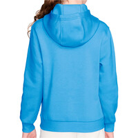 Nike sudadera niño K NSW CLUB FLC HDY LBR vista trasera