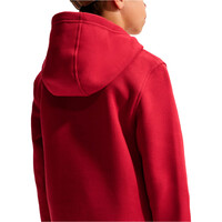 Nike sudadera niño K NSW CLUB FLC HDY LBR vista trasera