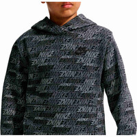 Nike sudadera niño K NSW CLUB FLC PO HDY AOP 03