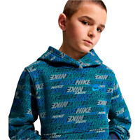 Nike sudadera niño K NSW CLUB FLC PO HDY AOP 03