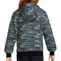 Nike sudadera niño K NSW CLUB FLC PO HDY AOP vista trasera