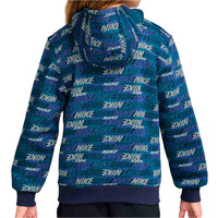 Nike sudadera niño K NSW CLUB FLC PO HDY AOP vista trasera