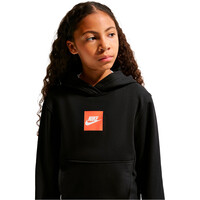 Nike sudadera niño K NSW LS FT TOP CLUB FAM vista detalle