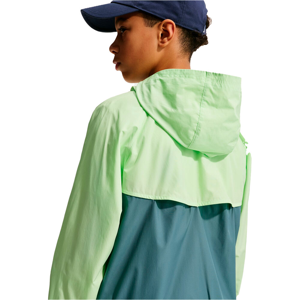 Nike sudadera niño K NSW RPL WR HD JKT vista detalle