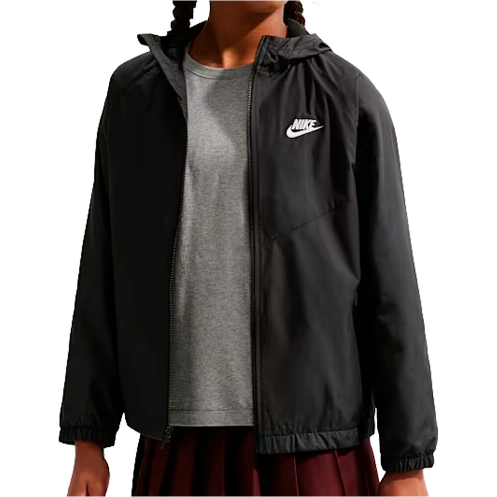 Nike sudadera niño K NSW RPL WR HD JKT vista frontal