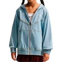 K NSW WR DENIM FZ JACKET