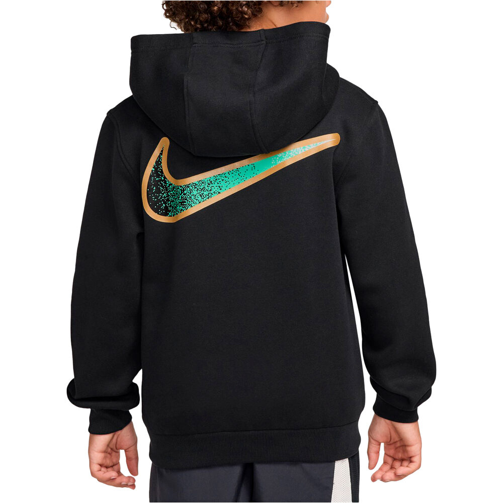 Nike sudadera niño KM K NK CLUB FLC HDY vista trasera