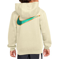 Nike sudadera niño KM K NK CLUB FLC HDY vista trasera