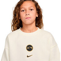 Nike sudadera niño KM K NK CLUB FLC OS CREW vista detalle