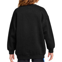 Nike sudadera niño KM K NK CLUB FLC OS CREW vista trasera