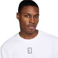 Nike sudadera tenis hombre M NKCT DF FLC HRTGE CREW MB vista detalle