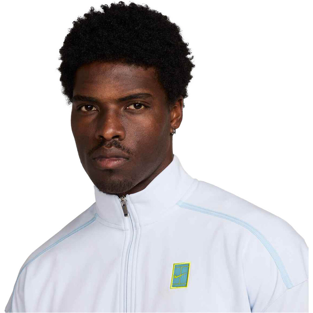 Nike sudadera tenis hombre M NKCT HERITAGE SUIT JKT vista detalle