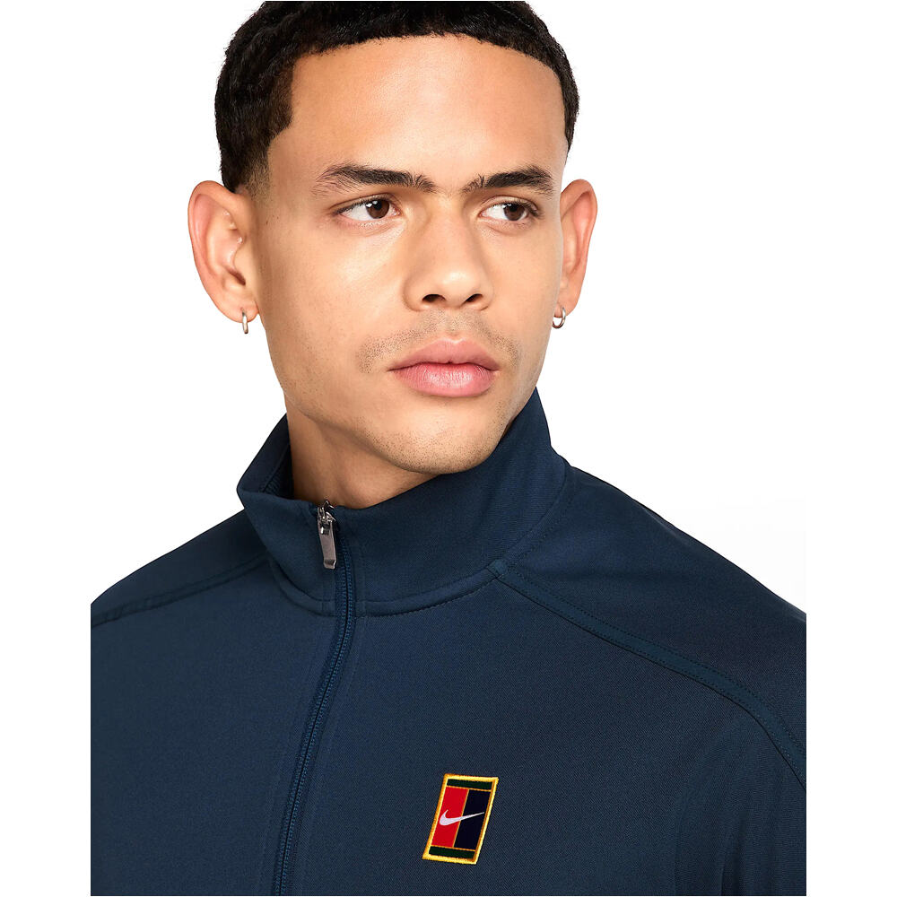 Nike sudadera tenis hombre M NKCT HERITAGE SUIT JKT vista detalle