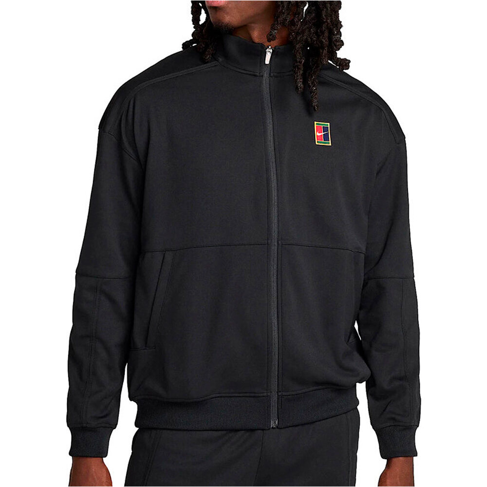 Nike sudadera tenis hombre M NKCT HERITAGE SUIT JKT vista frontal