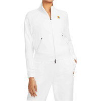 Nike sudadera tenis mujer W NKCT DF HERITAGE JKT FZ vista frontal