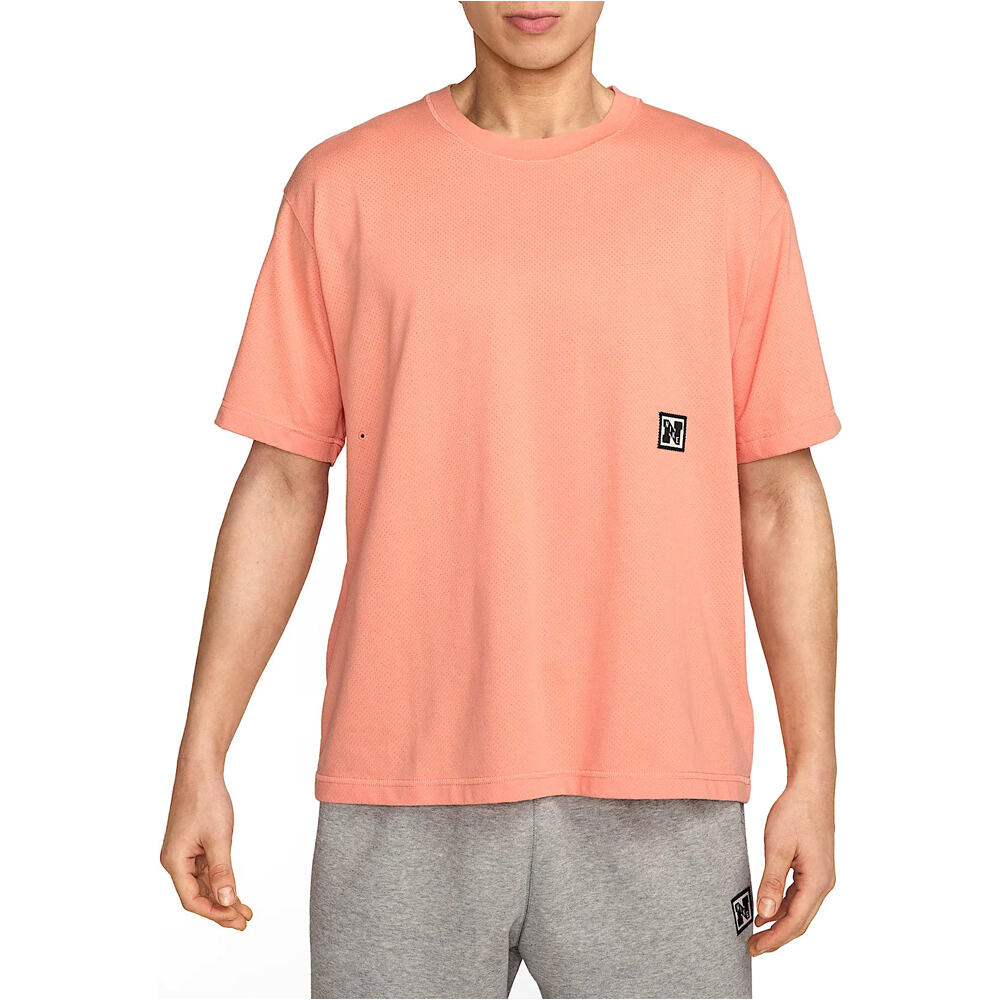 Nike sudaderas deportivas hombre M NK DF HERITAGE PERF TOP SS vista frontal