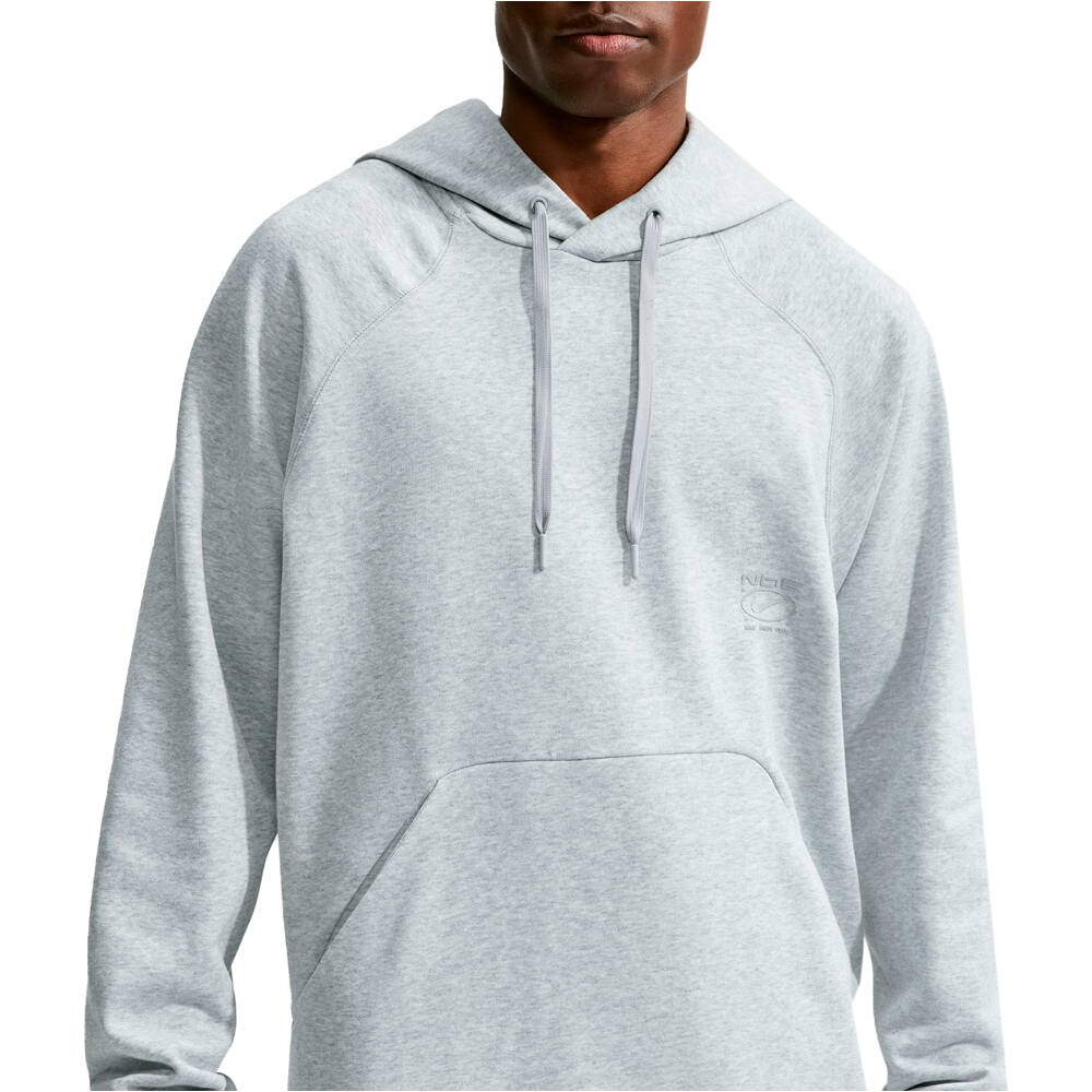 Nike sudaderas deportivas hombre M NK DF NAC FLC PUMP COVER HDY vista detalle
