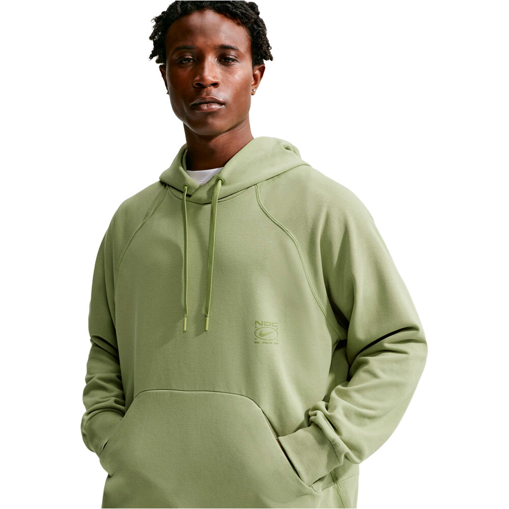 Nike sudaderas deportivas hombre M NK DF NAC FLC PUMP COVER HDY vista detalle