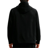 Nike sudaderas deportivas hombre M NK DF NAC FLC PUMP COVER HDY vista trasera