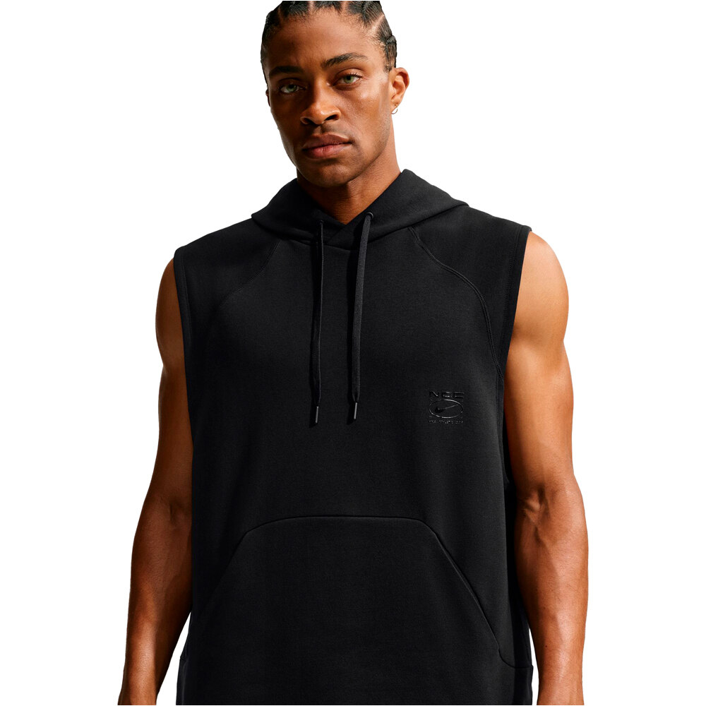 Nike sudaderas deportivas hombre M NK DF NAC SLVLS FLC HOODIE vista detalle