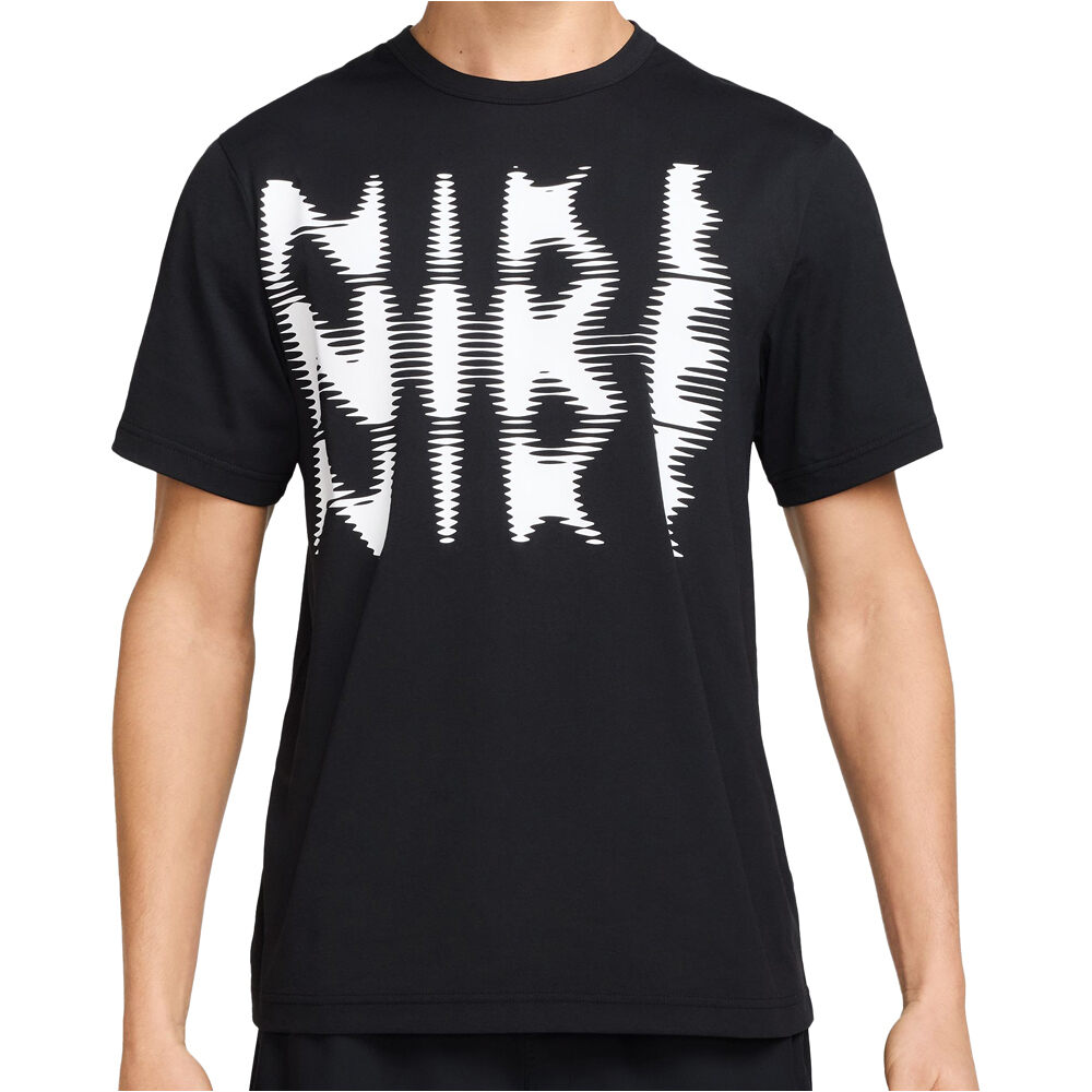 Nike sudaderas deportivas hombre M NK DF UV HYVERSE SS SWOOSH vista frontal