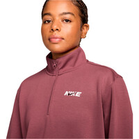 Nike sudaderas deportivas mujer W NK DF STDO FLC SPT QZ CPSL B vista detalle