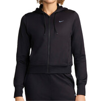 Nike sudaderas deportivas mujer W NK ONE TF FZ HOODIE LBR vista frontal