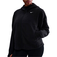 Nike sudaderas deportivas mujer W NK ONE TF FZ TOP POLAR vista frontal