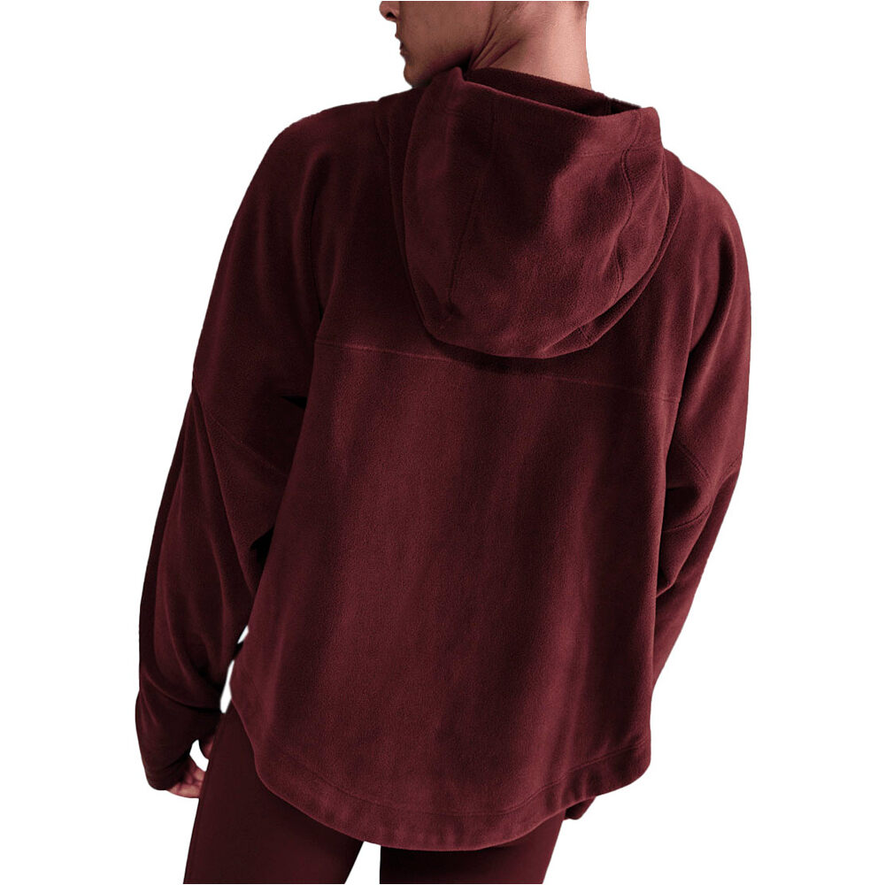 Nike sudaderas deportivas mujer W NK ONE TF FZ TOP POLAR vista trasera