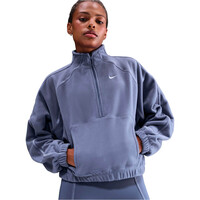 Nike sudaderas deportivas mujer W NK ONE TF HZ TOP POLAR SP WT vista detalle