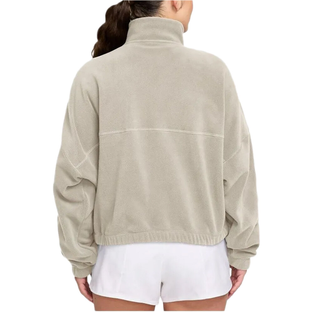 Nike sudaderas deportivas mujer W NK ONE TF HZ TOP POLAR vista trasera