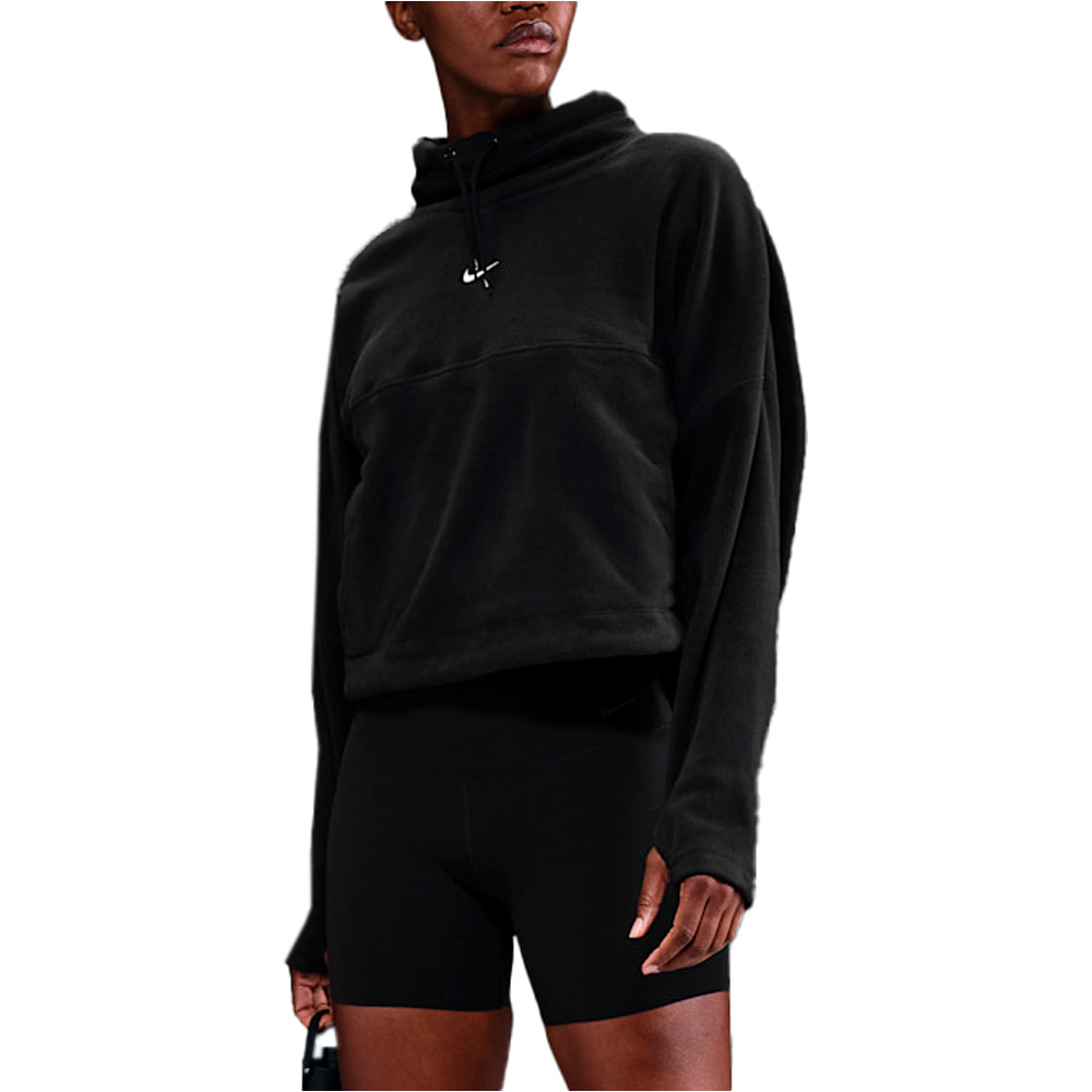 Nike sudaderas deportivas mujer W NK ONE TF TOP POLAR vista frontal