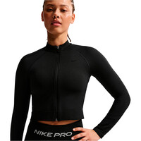Nike sudaderas deportivas mujer W NP DF SMLS FZ MIDLAYER vista detalle