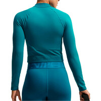 Nike sudaderas deportivas mujer W NP DF SMLS FZ MIDLAYER vista trasera