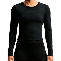 Nike sudaderas deportivas mujer W NP SCULPT LS TOP GG vista frontal