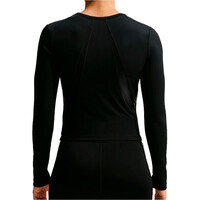 Nike sudaderas deportivas mujer W NP SCULPT LS TOP GG vista trasera