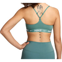 Nike Sujetador Yoga W NK DF INDY LGT SPT BRA vista trasera