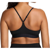Nike Sujetador Yoga W NK DF INDY LGT SPT BRA vista trasera