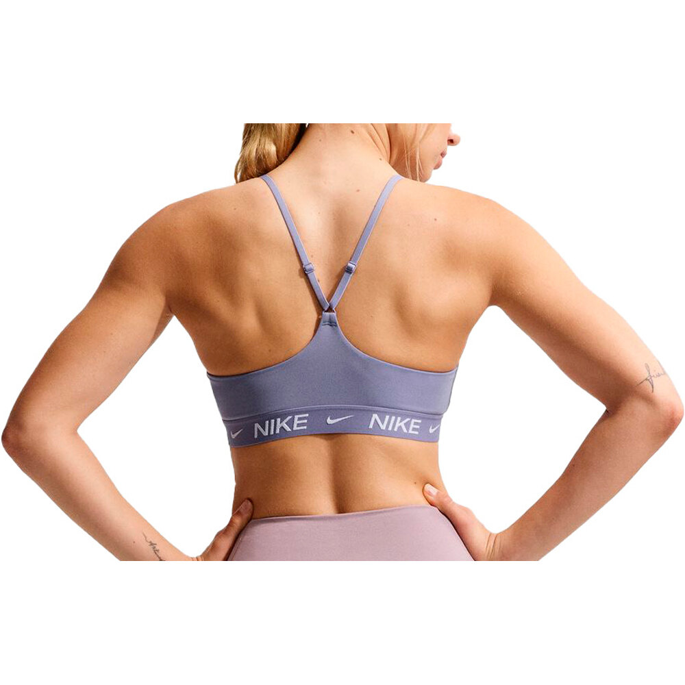 Nike Sujetador Yoga W NK DF INDY LGT SPT BRA vista trasera