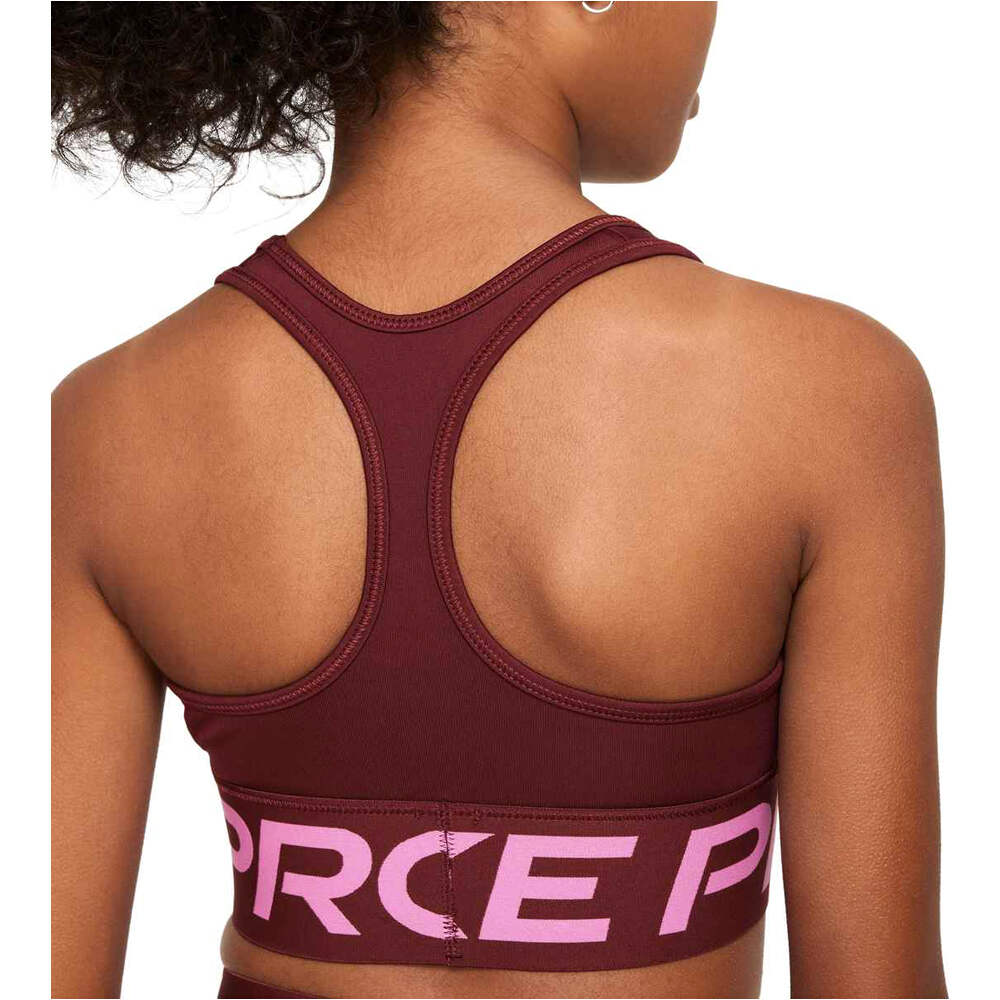 Nike sujetadores deportivos G NK DF SWOOSH PRO BRA vista trasera