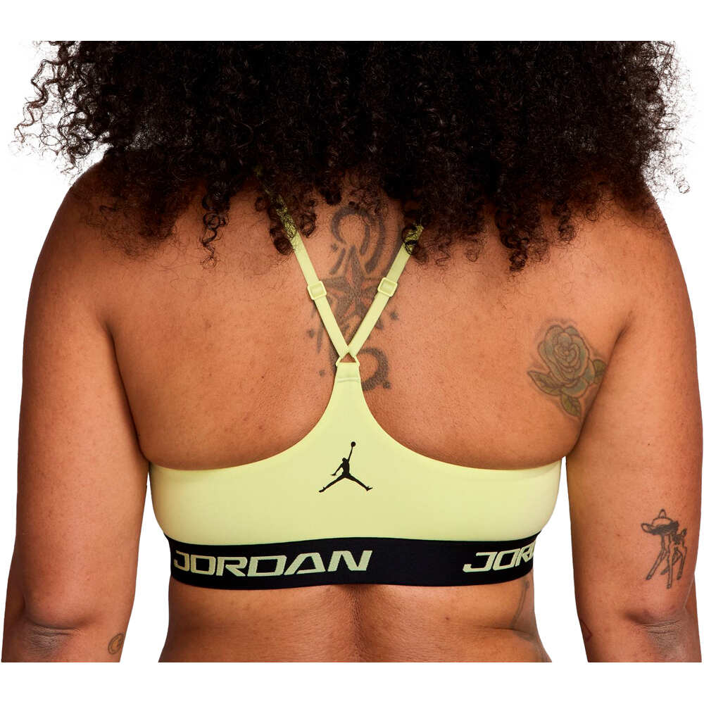 Nike sujetadores deportivos W J SPT INDY ESS BRA vista trasera