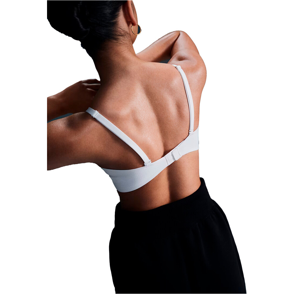 Nike sujetadores deportivos W NK ALATE MINIMALIST LS BRA vista trasera