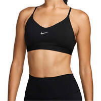 Nike sujetadores deportivos W NK DF INDY BRA GLS vista frontal