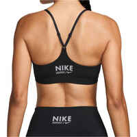 Nike sujetadores deportivos W NK DF INDY BRA GLS vista trasera
