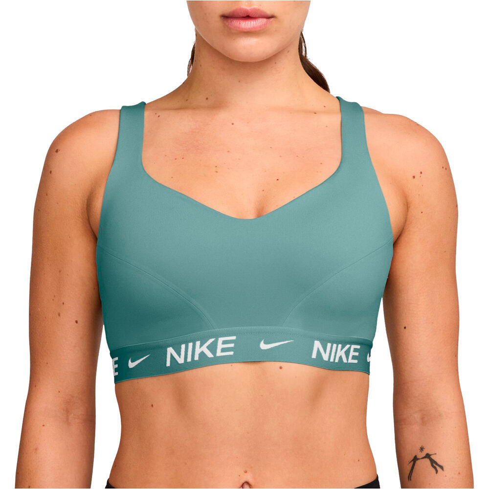 Nike sujetadores deportivos W NK DF INDY HGH SPT BRA vista frontal