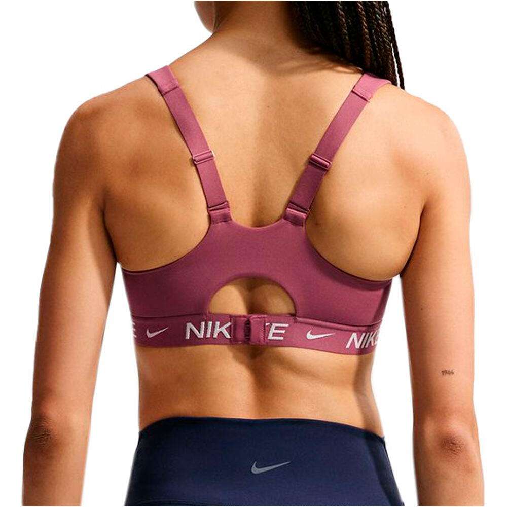 Nike sujetadores deportivos W NK DF INDY HGH SPT BRA vista trasera